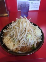 「辛ミニラーメン野菜チョイ増ニンニクタマネギWシビレ」@麺屋 桐龍の写真