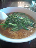 「韮麺＋半チャーハン」@武夷菜館 保土ヶ谷店の写真