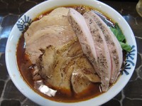 「限定　台湾辛蕎麦（８００円）＋チャーシュー」@特級鶏蕎麦 龍介の写真