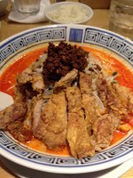 「排骨坦々麺 3辛」@希須林 赤坂店の写真