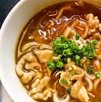 「夢庵カレーうどん（と小天丼のセット）」@夢庵 桶川店の写真