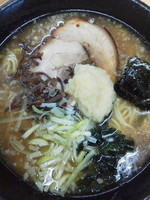 「ラーメン（にんにく）\650」@ラーメンインターの写真