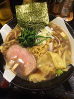 「らーめん 大盛り」@すごい煮干ラーメン凪 西新宿7丁目店の写真