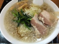 「白の中華そば」@中華そば 伊藤商店 利府店の写真