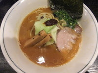 「濃厚らーめん（蟹×鶏白湯）（800円）」@雨ニモマケズの写真