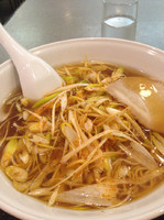 「ネギ醤油ラーメン」@羽田ラーメンの写真