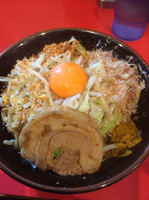 「ミニまぜ  730＋カレー50円」@麺屋 桐龍の写真