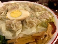 「広州雲呑麺（塩）」@広州市場 西新宿店の写真