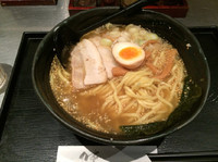 「つけ汁塩ラーメン 770円(大)」@つけ麺 さとう 豊洲店の写真