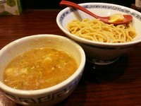 「牛ホルモンのつけ麺＋ごはん割り 880円＋150円」@大一製麺処 つけ麺屋ちっちょ極の写真