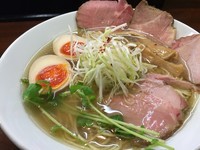 「特製煮干塩そば」@らーめん 香澄 阿波座本店の写真