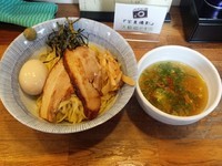 「特製塩つけ麺＋ランチ豚丼」@塩つけ麺 灯花の写真