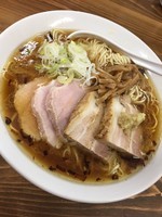 「【限定】生姜そば（肉増し）￥950」@くじら食堂の写真