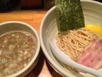「塩つけめん（麺少なめ）」@○心厨房の写真