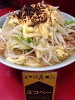 「小ラーメン　チーズ」@ラーメン二郎 中山駅前店の写真
