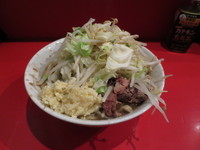 「小ラーメン　ニンニクカラメ」@ラーメン二郎 府中店の写真