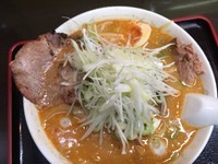 「みそら～めん　純輝盛り　1070円　無料大盛り」@北海とんこつら～めん純輝 八千代店の写真