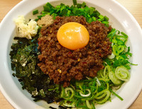 「☆台湾まぜそば  ミンチ盛りトッピング☆」@麺屋 こころ 大岡山本店の写真