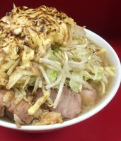 「大ラーメン豚入 (890円)」@ラーメン二郎 中山駅前店の写真