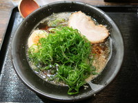 「京都九条ネギ 背脂醤油らーめん：730円」@ラーメン創房 玄 天王洲アイル店の写真