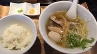 「特いただきラーメン茶漬けセット1040円」@上気元 いただきの写真