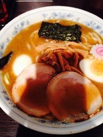 「ラーメン￥700（麺少な目⇒玉子）」@神田大勝軒の写真