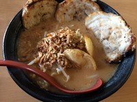 「北海道味噌漬け炙りチャーシュー麺　￥1000」@麺場 龍吟の写真