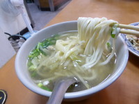 「搾菜肉絲麺（小）（６０台湾元）」@偉富麺館の写真