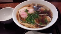 「はまぐりラーメン（大）」@ふかや女子流 アイモの写真