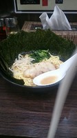 「ラーメン 醤油 海苔」@横浜家系ラーメン 上昇気流の写真