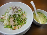 「塩まぜそば」@塩らーめん 千茶屋の写真