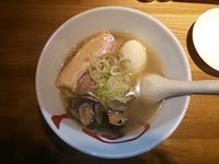 「あさり～潮～」@らーめん 月の兎影の写真