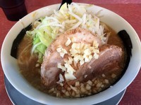 「ラーメン（７００円）ニンニク」@麺屋 喜乃助の写真