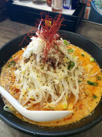 「冬の絶景味噌ふじ麺•朱2014Ver」@景勝軒 伊勢崎総本店の写真