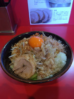 「ミニまぜそば 730円」@麺屋 桐龍の写真