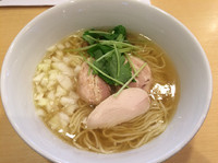 「鯛煮干らーめん  756円」@らーめん芝浜の写真