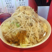 「小ラーメン カレー 野菜マシ アブラ タマネギW 味玉」@麺屋 桐龍の写真