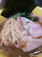 「【限定】伊勢海老煮干ラーメン900円」@らーめん 惠本将裕の写真