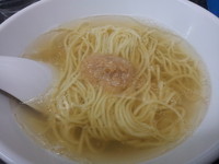 「【12月限定】かけ塩煮干らーめん」@らーめん えんやの写真