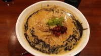 「黒ゴマ坦々味噌ラーメン\780(税抜)」@江戸味噌ラーメン 二代目てらッちょ 石岡店の写真