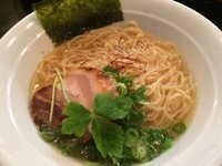 「軍鶏ラーメン（塩）（680円）」@麺家 うえだの写真