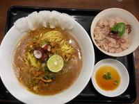 「ポッタコニボシ＋タコめし＋かえ玉」@ラーメン愉悦処 似星の写真