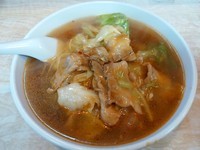 「肉みそラーメン(並盛)700円」@中国料理 東竜の写真