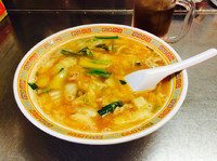 「半チャーハンセット (スタミナラーメン小)930円」@天理スタミナラーメン 本通り店の写真