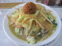 「野菜たっぷり味噌タンメン（８１０円）」@タンメン照の写真
