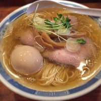 「煮干しそば 塩」@中華そば しば田の写真