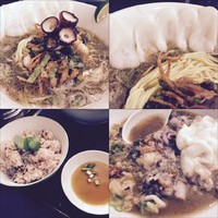 「【限定】ポッタコニボシ＋タコご飯 1100円」@ラーメン愉悦処 似星の写真