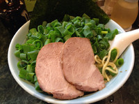 「青ネギラーメン(並)」@横浜寺田家ラーメン 北柏店の写真