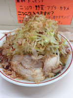 「塩ラーメン(小/200g)ヤサイマシ@750円」@ラーメン荘 歴史を刻め 新栄の写真