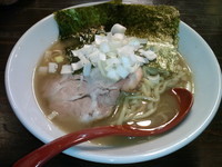 「不定期限定麺 濃厚煮干」@特濃中華蕎麦 いわしの写真